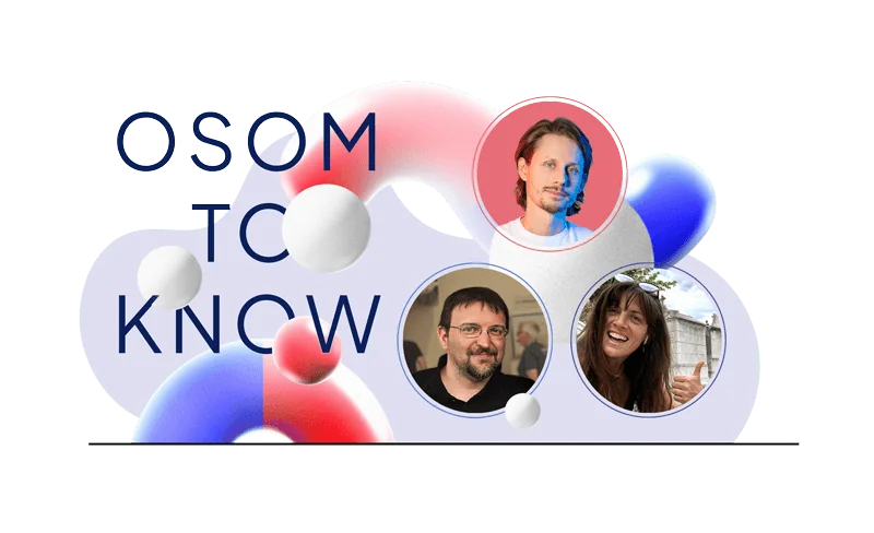 Osom To Know episode artwork featuring Ohia and Marco Chiesi